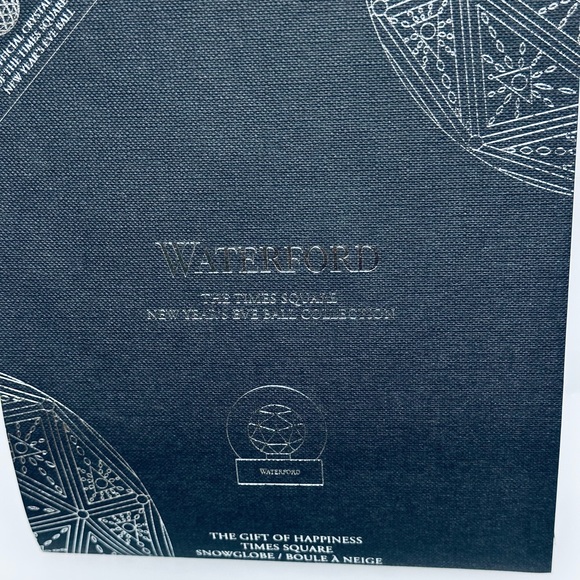 NIB Waterford 2021 Times Square Snow Globe Gift Of Happiness Home Decor #1055465 - Picture 9 of 11